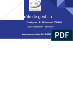 L'analyse Budgétaire Et La Planification