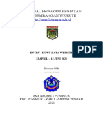 PROPOSAL PENGEMBANGAN WEBSITE SMPN 1 PUNGGUR