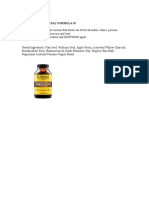 DR Schulze's Intestinal Formula #2