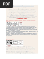 Download Manuales y cdigos de programacin para controles remoto by Jorphyc Pacheco SN50302265 doc pdf