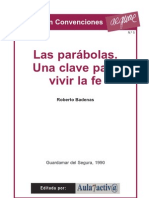 Las Parábolas. Una Clave para vivir la Fe. Por Roberto Badenas.