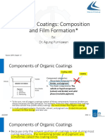 Organic Coatings - Composition and Film