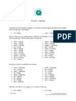 Gerunds 1: Spelling: 1: Gerunds PDF May Be Freely Copied For Personal or Classroom Use