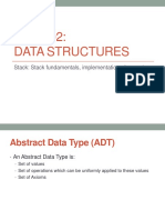 CSN 102: Data Structures: Stack: Stack Fundamentals, Implementation of Recursion