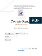 Compte Rendu: (Detection D'intrusion)