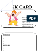 Task Card