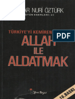 Yaşar Nuri Öztürk Allah İle Aldatmak PDF