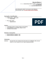 Modelo de Currículo para Primeiro Emprego Pronto para Baixar e Preencher 01 OK