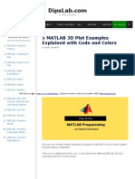 Dipslab - Com - Matlab-3d-Plot-Examples - Fbclid IwAR0AhZgq6NBfC6gJ4K8pkdDspRIK3ZXZN2gfX5vMEEwLIovWefi8cVNGg2E