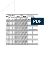 Mark SIZE (MM) Sections Support Midspan B D Span (M) Stirrups Spacing