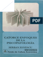 Ionescu - Catorce Enfoques - Psicopatología Ecosistémica
