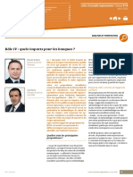 PWC Bale IV Lettre Actu Reglementaire Banque n14