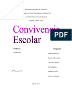 Convivencia Escolar