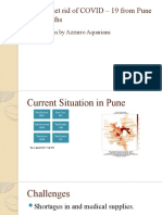 How To Get Rid of COVID - 19 From Pune in 3 Months: A Presentation by Azzurro Aquarians