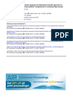 Developing Students' Worksheets Applying Soft Skill-Based Scientific Approach For Improving Building Engineering Students' Competencies in Vocational High Schools