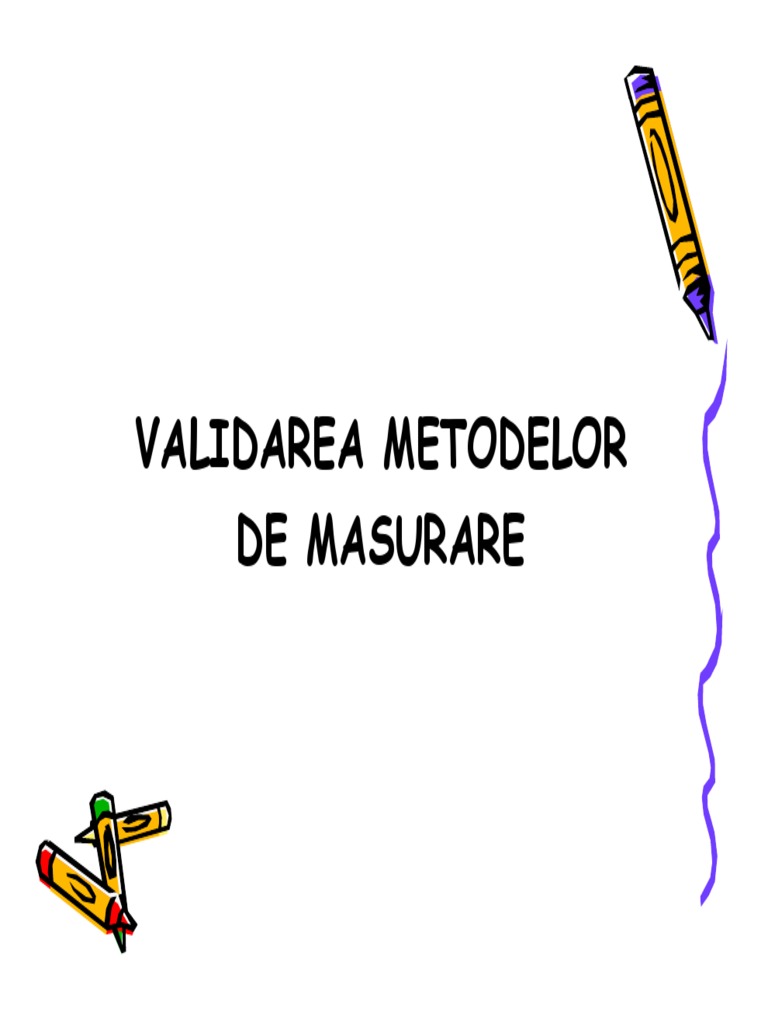 Validare Metodelor | PDF