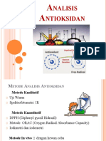 Analisis Antioksidan - Nutrasatika