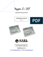 Oxygen 3 Manual: Operating a Broadcast Mixing Console
