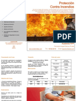 Dossier Informativo - Protección Contra Incendios