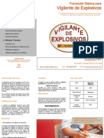 Dossier Informativo - Vigilante de Explosivos