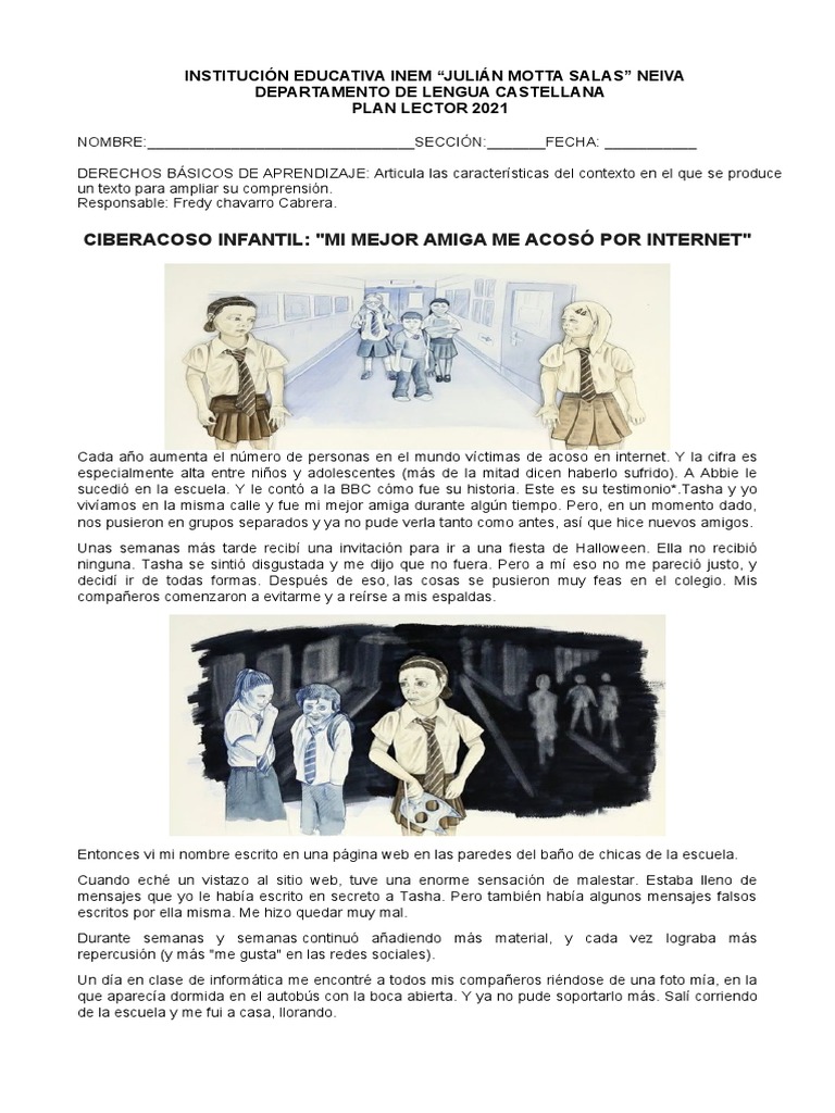 Guía Escolar Contra el Ciberacoso | PDF | Acoso cibernético | Acoso sexual