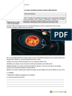 Ciencias de la Tierra y Universo 4°