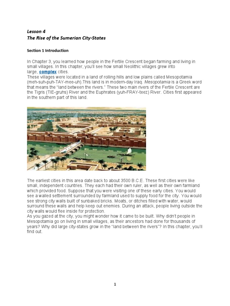 Sumer S Rise To Glory The Dominant Element Factor - w3g6e6b