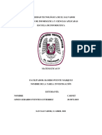 Investigación de Integrales Múltiples