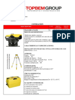 Nivel Leica NA332 preciso y profesional