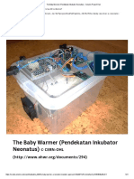 The Baby Warmer (Pendekatan Inkubator Neonatus) - Arduino Project Hub