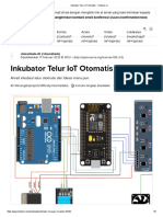 Inkubator Telur IoT Otomatis - Hackster - Io