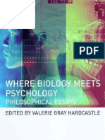 (Bradford Books) Valerie Gray Hardcastle-Where Biology Meets Psychology_ Philosophical Essays  -MIT Press (1999)