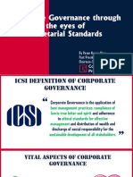 Corporate Governance Through The Eyes of Secretarial Standards