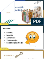 PREZENTARE - Modul de Viata in Roma Antica