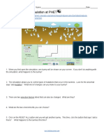 Natural Selection Simulation (PHET) JL20