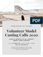 Grey Modeling Volunteer Flyer