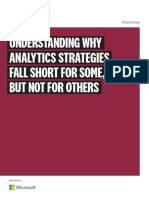 Understanding Why Analytics Strategies Fall Short For Some, But Not For Others