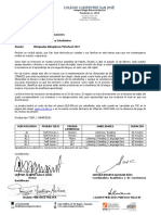 Circular Olimpiadas de Bilinguismo 2021