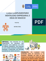 Mentalidad Empresarial