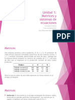 Unidad 1 Algebra de Matrices