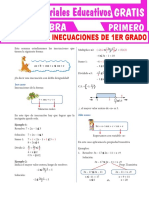 Problemas de Inecuaciones de 1er Grado para Primer Grado de Secundaria