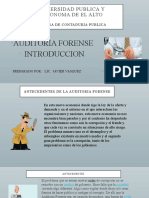 Audforense Introduccion