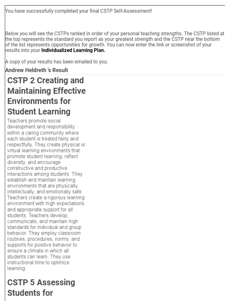 Effective Teaching Strategies for Student Success | PDF ...