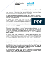 SAP y Unicef Sobre El Cierre de Escuelas