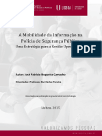 Dissertação A Mobilidade Da Informação Na PSP Uma Estrategia