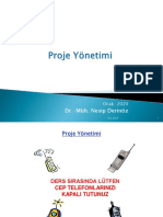 DERS 2. Proje Yönetimi