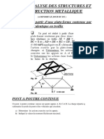 Projet Analyse Des Structures Et Construction Metallique