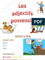 Les Adjectifs Possessifs (1)