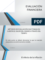 EVALUACIÓN FINANCIERA