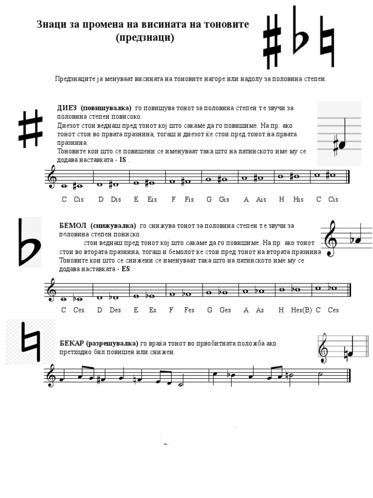 Predznaci 5 | PDF